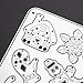 Whitelotous Cutting Dies Stencil Metal Mould for DIY Scrapbook Album Paper Card (Christmas Theme)