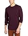 Robert Graham Men's Bali-l/s Crew Neck/Cotton Jersey Y/d Stripe