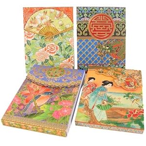 Gold Foil Embellished Pocket Note Pads, set of 3