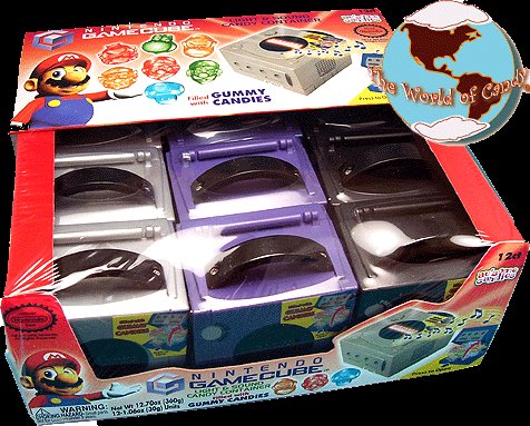 Cover image : NINTENDO GAMECUBE CANDY CONTAINER