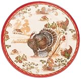 Caspari Homestead Paper Salad Plate Package
