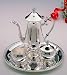 4 PIECE COFFEE SERVICE - 4 PIECE SILVER PLATED COFFEE SERVICE