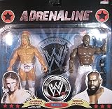 THE BRIAN KENDRICK & EZEKIEL JACKSON - ADRENALINE 36 2-PACK WWE TOY WRESTLING ACTION FIGURES