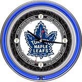 NHL1400-TMLV - NHL Vintage Toronto Maple Leafs Neon Clock - 14 in Diameter