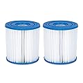 Summer Waves P57100402 Replacement Type I Swimming Pool and Hot Tub Spa Cartridge
