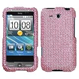 Pink Diamante Protector Cover(Diamante 2.0) for HTC Freestyle