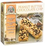 Bakery On Main Peanut Butter Chcolate Chip Gluten Free Granola Bar, 5 Count, 6-Ounce Boxes (Pack of 6)