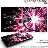 DJ Hero Skin Lightning Pink fits Nintendo Wii DJ Heros (DJ HERO NOT INCLUDE ....