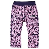 【H28年春物】 GARACH(ギャラッチ) フライススパン英字ロゴ総柄Pt長丈パンツ 130cm/Pl NO.AH-1612102