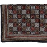Cotton Block Print Bedspread and Coverlets Size Twin