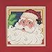 Jolly St Nick Beaded Counted Cross Stitch Kit Mill Hill Buttons & Beads 2015 Winter Series MH145306
