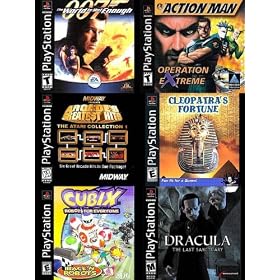 Click here to buy 12 PlayStation Value Variety Games Set: 007, Action Man, Dracula, Men In Black, Star Wars... .