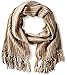 Isotoner Women's Woven Stripe Rayon Chenille Scarf