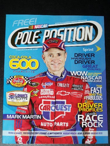 Pole Position NASCAR Magazine May 2009 Charlotte: Mark Martin, Cowboy Crush, Hinder