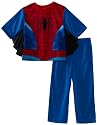 AME Sleepwear Boys 2-7 The New Spiderman Uniform Sleepset