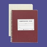 AMP22157 - Computation Book, 4x4 Quad, 76 Sheets, 9-1/4x11-3/4, Red