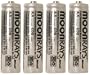 Moonrays 97125 Rechargeable NiCd AA Batteries for Solar Powered Units, 4 Pack