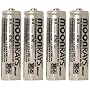 Moonrays 97125 Rechargeable NiCd AA Batteries for Solar Powered Units, AA, 4 Pack