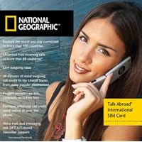 National Geographic Talk Abroad SIM - 1070 International SIM Card