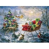 Sunsout T'was the Night 500 Piece Jigsaw Puzzle