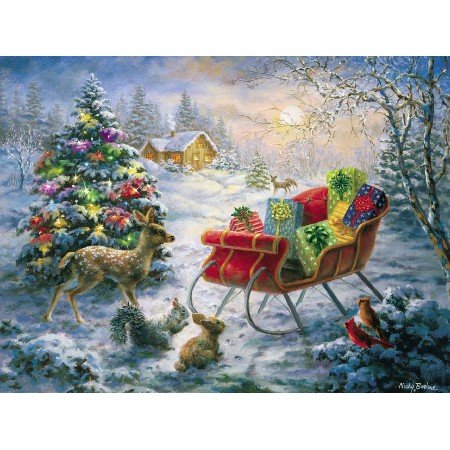 61aPQ2TVX7L Sunsout Twas the Night 500 Piece Jigsaw Puzzle