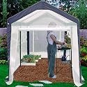 Spring Gardener Gable Greenhouse, 6 Feet X 8 Feet X 7 Feet