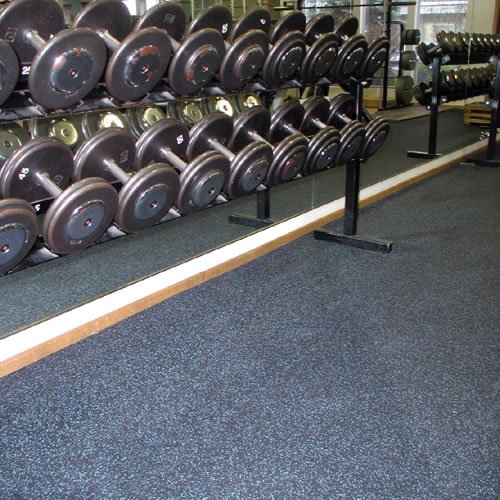 RB Rubber Sport Roll Flooring 4' x 25' x 3/8