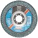 PFERD Polifan PSF Abrasive Flap Disc, Radial Shape, Round Hole, Phenolic Resin Backing, Zirconia Alumina, 5" Dia., 40 Grit (Pack of 1)