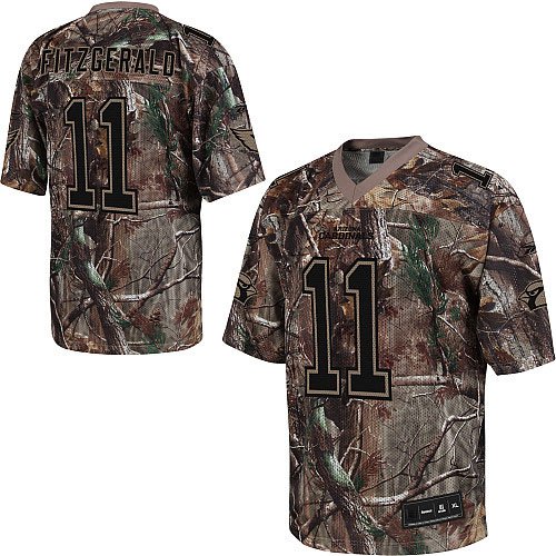 Arizona Cardinals 11# Fitzgerald Realtree Football Jersey Size 48-56