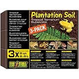 Exo Terra Plantation Soil, 8 Quarts, 3-Pack