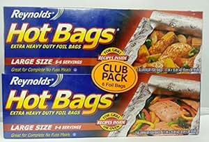 Amazon.com: Reynolds Extra Heavy Duty Foil HOT BAGS for Grilling (2