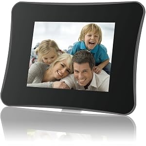 Coby DP860 Digital Photo Frame with Multimedia Playback and Remote Control