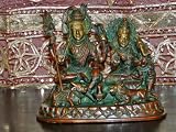 7 Shiva Shiv Parivar Parvati Ganesh Mahadeva Hindu Gods Brass Statue Spiritual Art