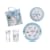Baby Cie Childrens Melamine Dinnerware Lunch Set - La Mer