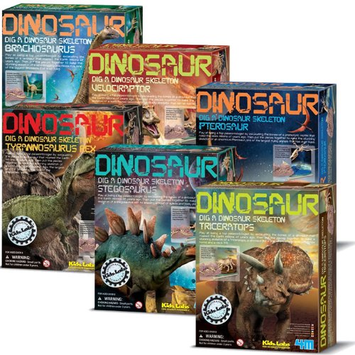 4M Dinosaur Excavation Kits (Complete Set Of 6)