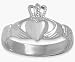 Sterling Silver High Polish Claddagh Ring
