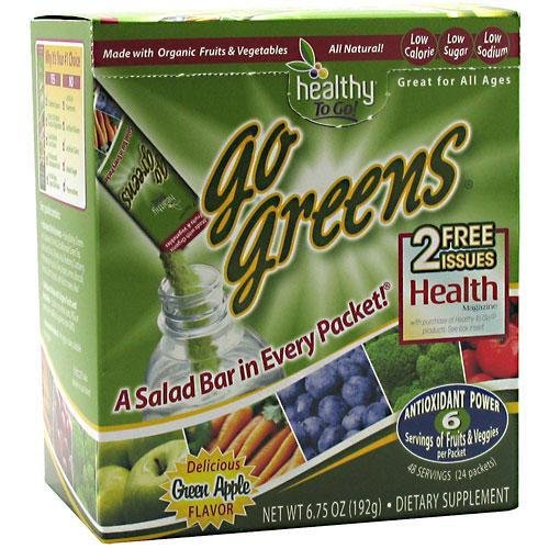 Greens to Go-Superfood Fruit and Veggie Mix, 24 Packs