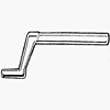 United States Hdwe. WP-8878C Awning Window Crank