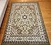Oriental Traditional Isfahan Persian Area Rugs Sage Green 2 x 7'6