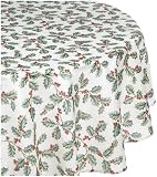 Lenox Golden Holiday 70-inch Round Tablecloth