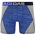 adidas Men's Climalite Flex Boxer Brief Underwear, Bold Blue Space Dye, Large/Waist Size 36-38