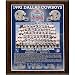1992 Dallas Cowboys Super Bowl Champions Healy Plaque
