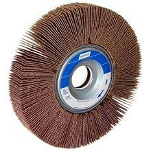 Norton Metalite R265 Abrasive Flap Wheel, 1" Arbor, Aluminum Oxide