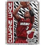 Dwyane Wade Miami Heat Players Series Woven Tapestry Throw Blanket - NBA Basketball Fan Shop