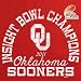 Oklahoma Sooners Ladies 2011 Insight Bowl Champions Farmaid T-Shirt - Scarlet