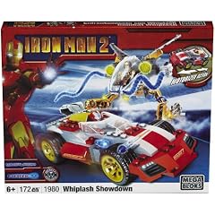 Mega Bloks 1980 - Iron Man 2 Whiplash Showdown
