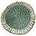 Colorful Jute Table Mat In Round Shape From Calcutta India (Free Shipping, No Minimum Purchase)