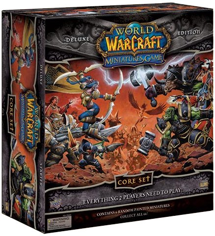 Cover image : Upper Deck World of Warcraft Miniatures Core Set Deluxe Edition