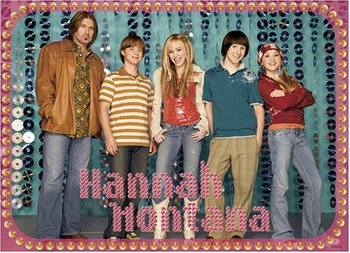 Childrens Toyshop  Spielwaren : JUMBO 01351 - Disney Puzzle Hannah Montana 350 Teile inkl. POSTER