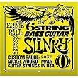 Ernie Ball 2837 Slinky Silhouette Short-Scale 6-String Bass Strings